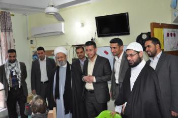 وفد الدار يطلع على الرياض القرآنية التابعة لدار القرآن الكريم في العتبة الحسينية