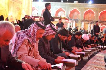 تأسياً بأصحاب أبي عبد الله (عليه السلام) .. دار القرآن الكريم تقيم ختمة قرآنية ليلة العاشر من المحرم
