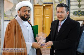 ضمن خططها في تطوير كوادرها العاملة .. دار القرآن الكريم تقيم ورشة عمل مع دار السيدة رقية (عليها السلام) للقرآن الكريم