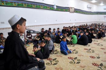 وفد دار القرآن الكريم يزور حوزة الإمام الحسين (ع) القرآنية للبراعم ويكرم المتميزين