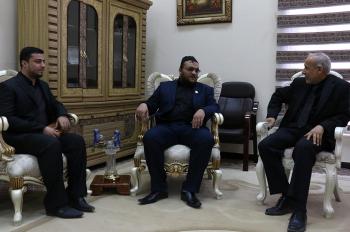 وفد دار القرآن الكريم يزور جامعة الكوفة ويبحث مع المسؤولين سبل التعاون القرآني المشترك