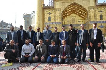 دار القرآن الكريم تستقبل وفد المؤسسة القرآنية لتدريس علوم القرآن الكريم من محافظة بغداد