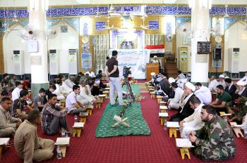 ضمن جولته في محافظة صلاح الدين .. دار القران الكريم تقيم محفلاً قرانياً في قضاء بلد