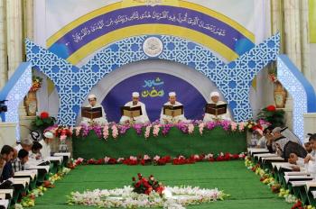 إنطلاق الختمة القرانية الرمضانية السنوية في الحرم العلوي المطهر