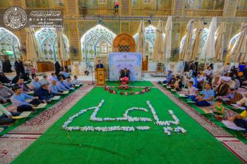 دار القران الكريم تستضيف نخبة من قرآء وحفاظ مؤسسة سديد الايرانية لإحياء المحافل القرانية