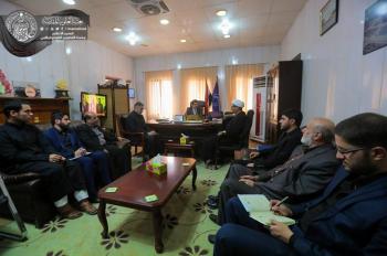 ضمن جولته التنسيقية .. وفد العتبة العلوية المقدسة لمشروع المخيمات القرآنية يلتقي بعدد من المسؤولين بقضاء الفاو ويعقد ورشة عمل تعليمية