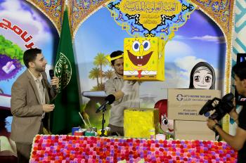 برنامج الزائر الصغير ينضم لركب الفعاليات القرانية الرمضانية في العتبة العلوية المقدسة
