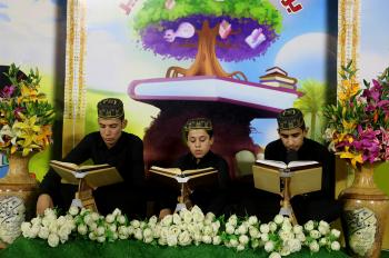 بمشاركة جموع من البراعم .. برنامج الزائر الصغير يحيي ذكرى استشهاد الأمير (ع) وليالي القدر المباركة 