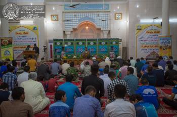 دار القران الكريم تشارك في محفل مؤسسة واحة القران الكريم بمحافظة البصرة وتساهم بتكريم المشاركين