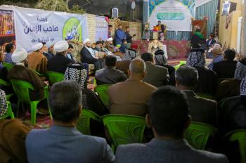 دار القرآن الكريم تقيم محفلاً قرآنيا في بغداد تزامناً مع ذكرى ولادة امير المؤمنين (عليه السلام)