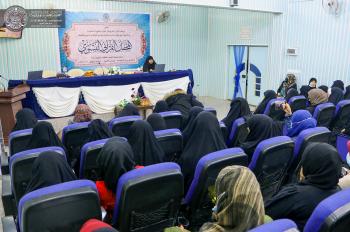 محفلٌ قرآنيٌ في كلية التربية للبنات تقيمه دار القران الكريم النسوية