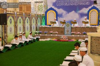 ختمة فريدة من نوعها قراؤها وحضورها أعمارهم دون الـ (١٥) عاماً 