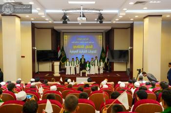 دار القرآن الكريم في العتبة العلوية المقدسة تختتم الدورة الصيفية لحفظ القرآن الكريم وتلاوته