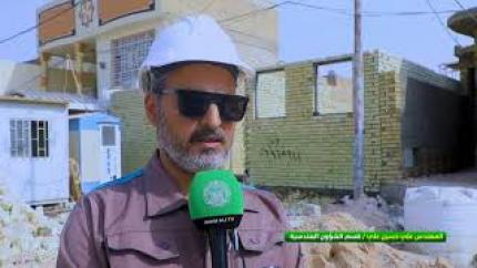 قسم الشؤون الهندسية والفنية .. المباشرة بمشروع إنشاء مركز القرآن الكريم في حي أبي طالب (عليه السلام)