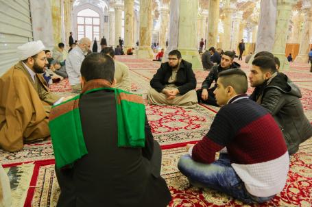 دورة الامام علي (عليه السلام) - مشروع ام ابيها الخاص بالدورات التطويرية باستضافة طلبة كركوك