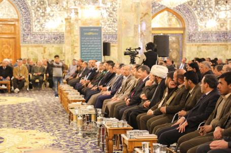 مسابقة طلبة الجامعات في مسجد الكوفة المعظم