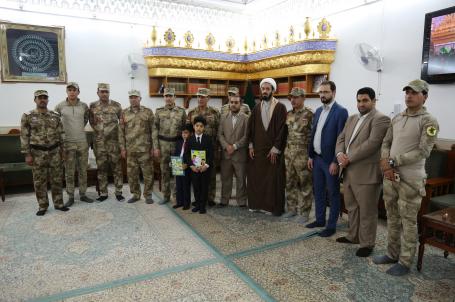 تكريم لواء في الحشد الشعبي