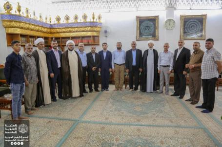 وفد اتحاد الروابط والتجمعات القرآنية في العراق