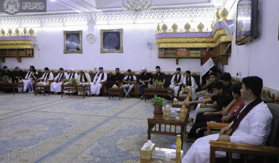وفد دار الامام الرضا (عليه السلام) للدراسات القرآنية في البصرة