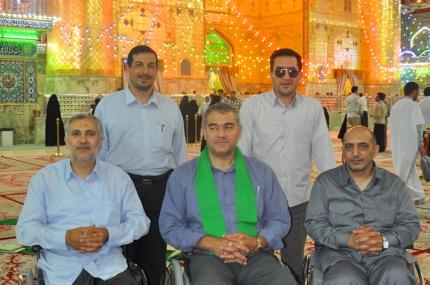 فرقة قمر بني هاشم الدولية للتواشيح الدينية تزور دار القرآن الكريم 