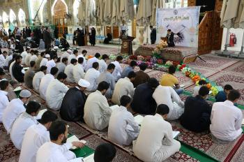 دار القرآن الكريم تستضيف طلبة مدرسة صاحب الأمر (عج) للعلوم الدينية في محفل قرآني