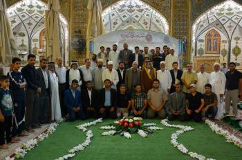تنظيم محفل قراني بإستضافة فروع مؤسسة الثقل الاكبر القرانية في محافظة بغداد 