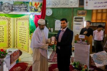 العتبة العلوية المقدسة تحضر مسابقة الفاو القرآنية في محافظة البصرة وتكرِّم الفائزين فيها