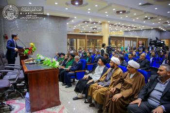 العتبة العلوية المقدسة تقيم حفلاً تكريمياً لأكثر من 400 مشارك في إدارة مشروعها القرآني خلال زيارة الأربعين