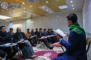 دار القران الكريم تنظم دورة الإمام العسكري القرانية التخصصية