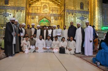 دار القران الكريم تحتفي بالمتخرجين من اول دورة قرآنية لطلبة الحوزة العلمية