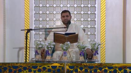القارئ أحمد شاهر || المحفل القرآني الرمضاني || العتبة العلوية المقدسة 1439هـ