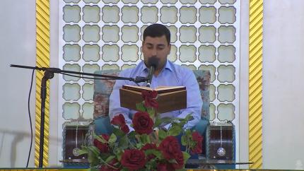 القارئ غزوان سليم || المحفل القرآني الرمضاني || العتبة العلوية المقدسة 1439هـ