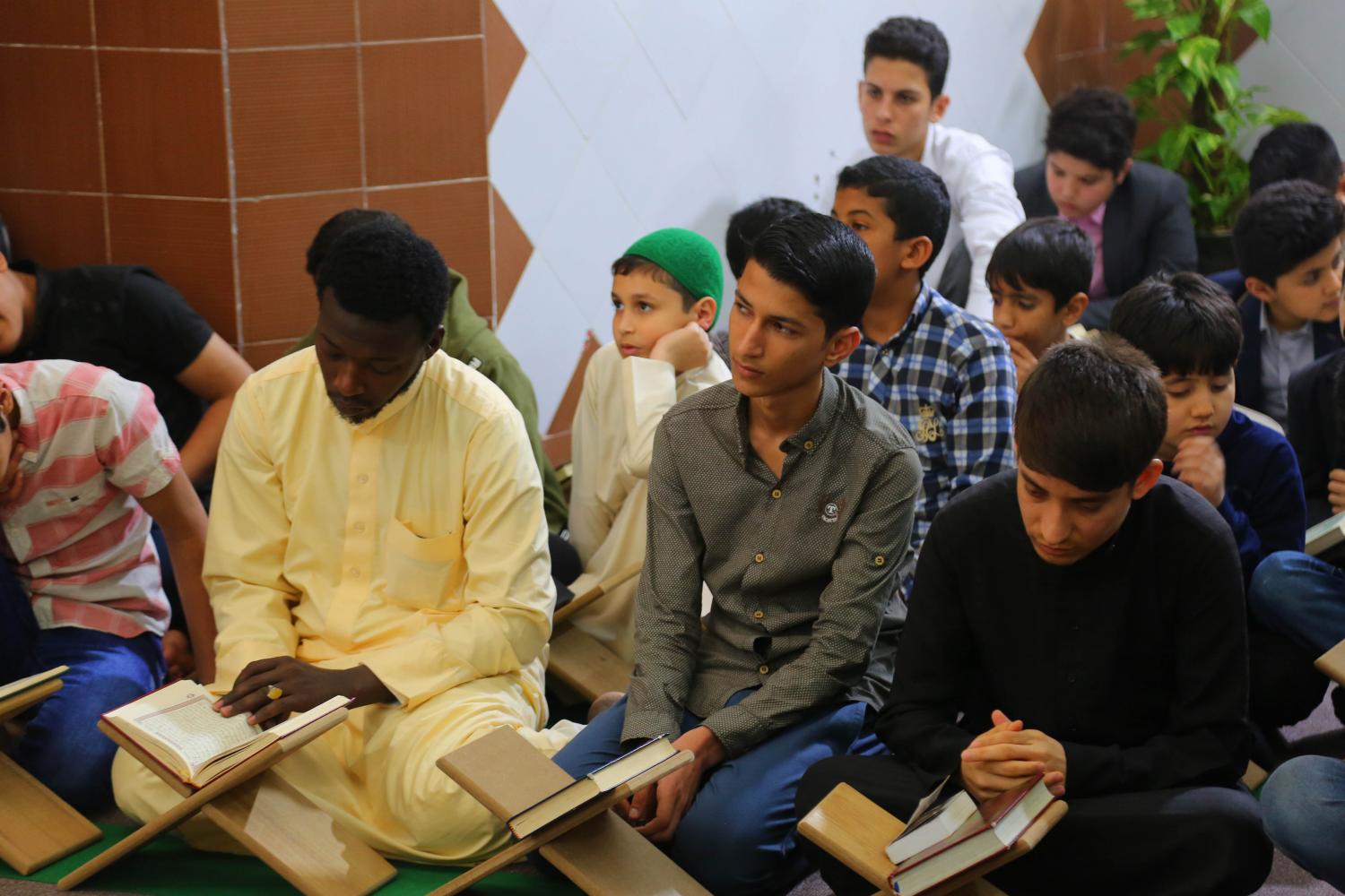 المسابقة القرآنية لطلبة الحفظ في مركز القرآن الكريم