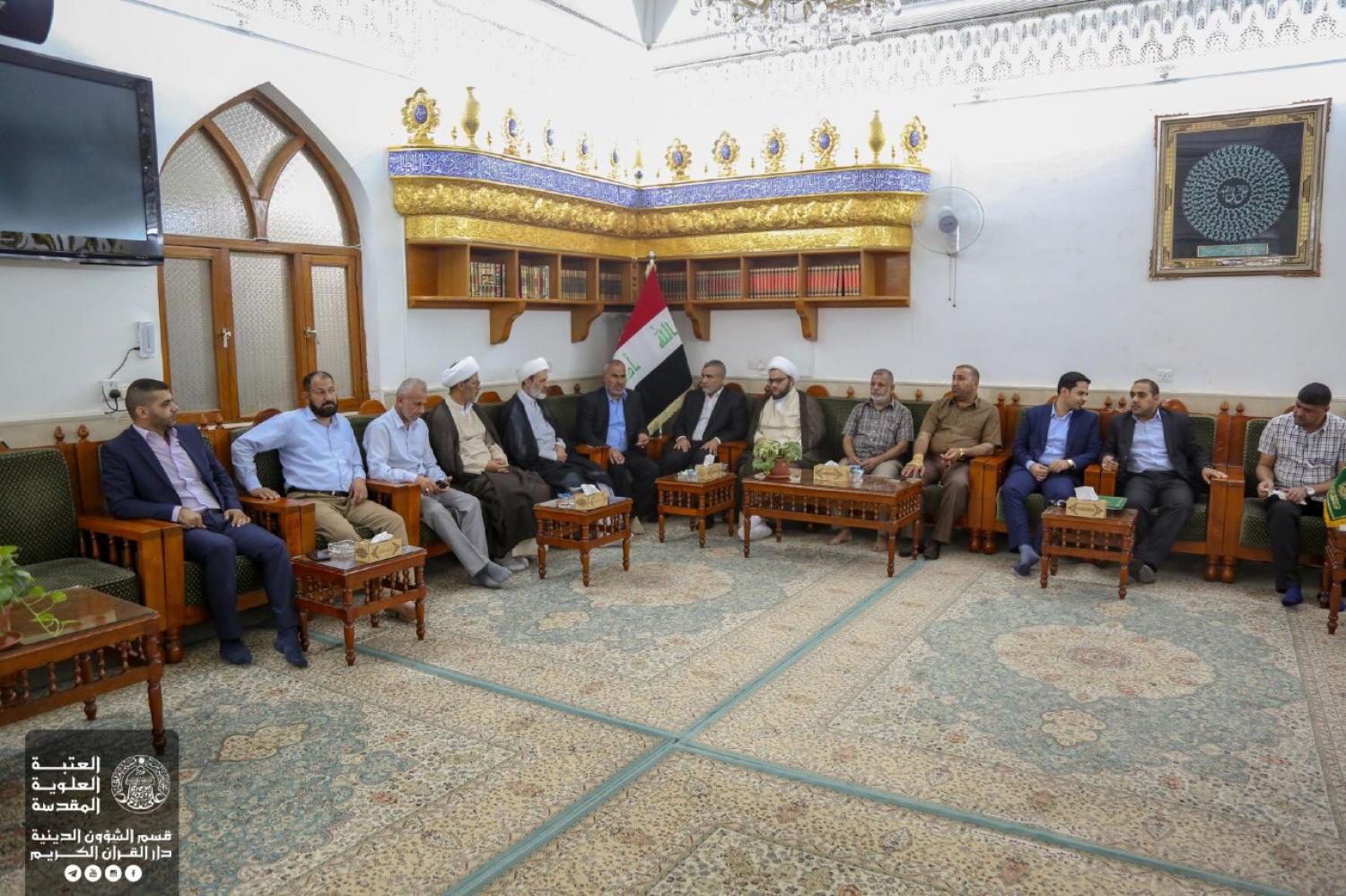وفد اتحاد الروابط والتجمعات القرآنية في العراق