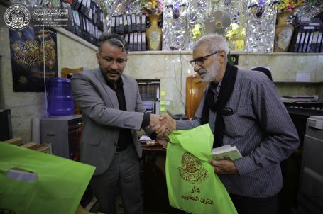 وفد من اتحاد المؤسسات القرآنية في اقليم خوزستان في الجمهورية الإسلامية الإيرانية 