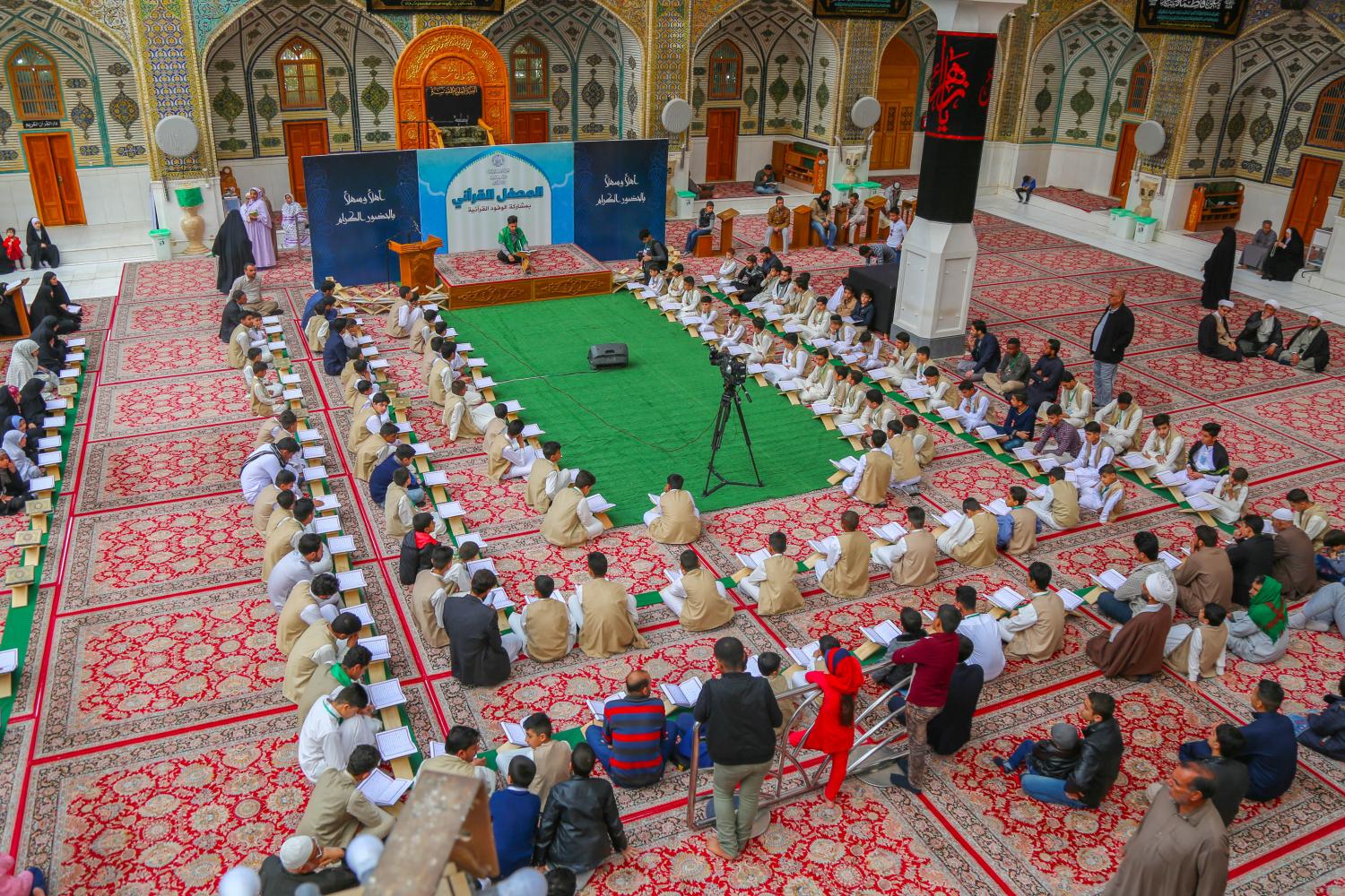 المحفل القرآني باستضافة وفد جمعية الامام المنتظر  (عج) القرآنية في البصرة | 2018