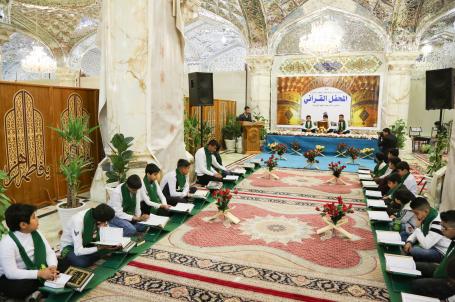 المحفل القرآني باستضافة وفد مدرسة من قضاء الشامية | 2019