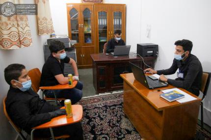 شعبة التربية والتعليم تجري اختباراتٍ دورية لطلبتها من حفاظ القرآن الكريم